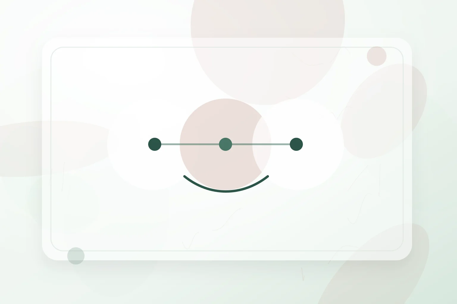 Overlapping relationship circles connected by repair lines, illustrating anxious attachment styles.