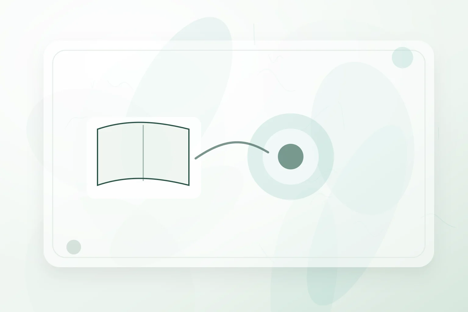 Open notebook connected to a circular whole-person motif, illustrating martin seligman positive psychology.