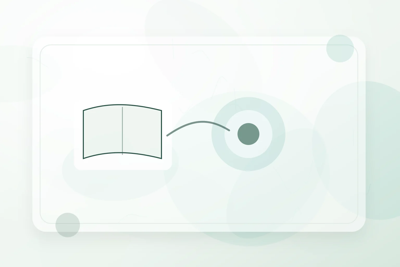 Open notebook connected to a circular whole-person motif, illustrating abraham maslow humanistic psychology.