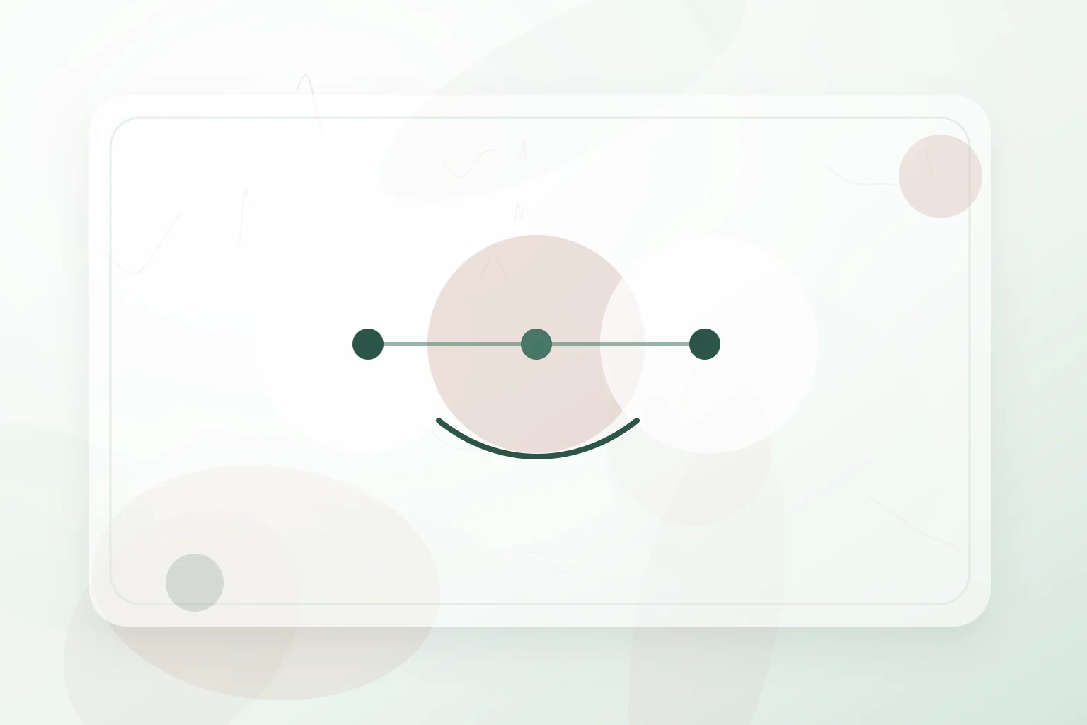 Overlapping relationship circles connected by repair lines, illustrating attachment theory fearful avoidant.