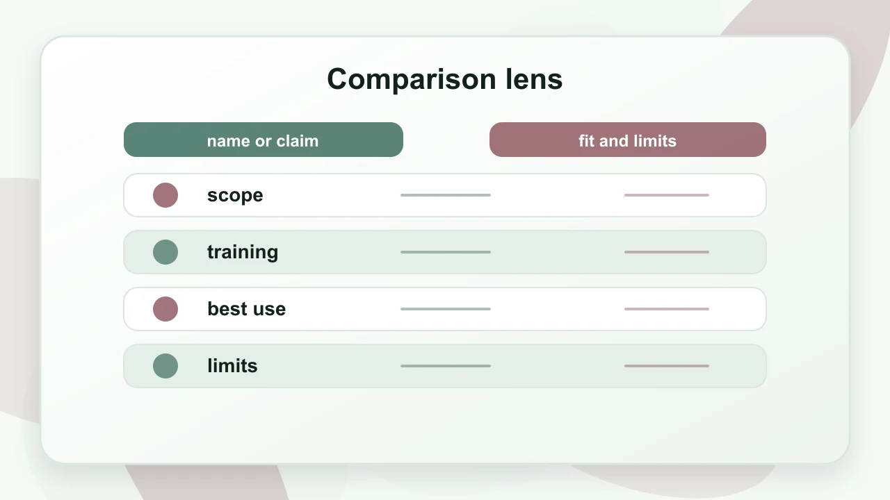 Comparison lens for Positive Psychology and Coaching: A Practical Guide