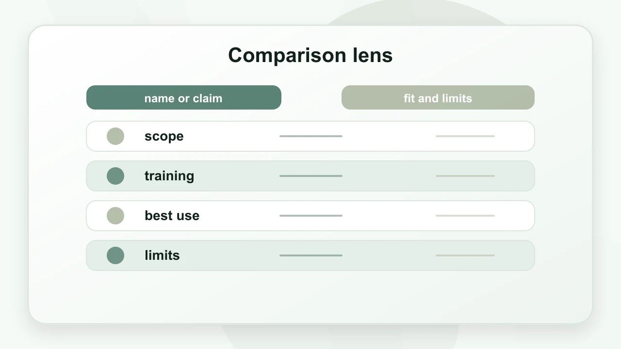 Comparison lens for What Is the Difference in Psychology and Psychiatry? A Clear, Practical Explanation